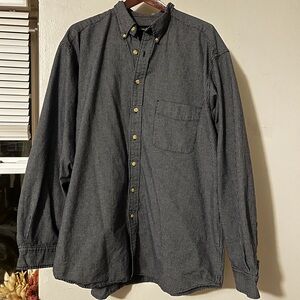 Eddie Bauer XL Thick Dress/Casual Shirt